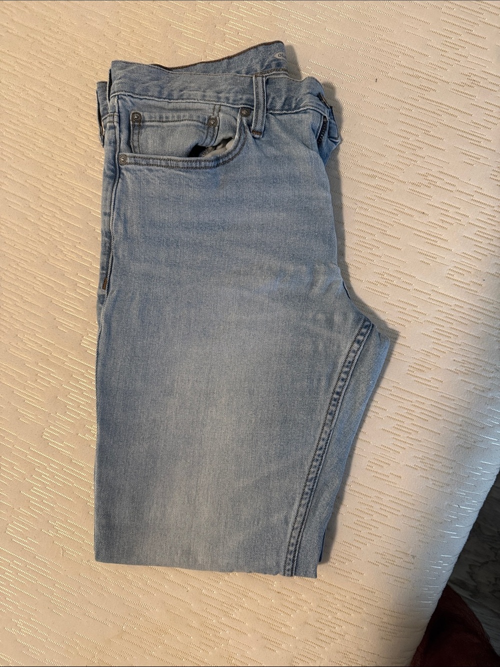 Old Navy Men's Light Wash Slim Straight Jeans